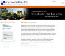 Orange Law Firm Concept